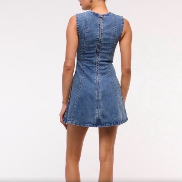 A&F Denim Mini Dress - Picture 2 of 6